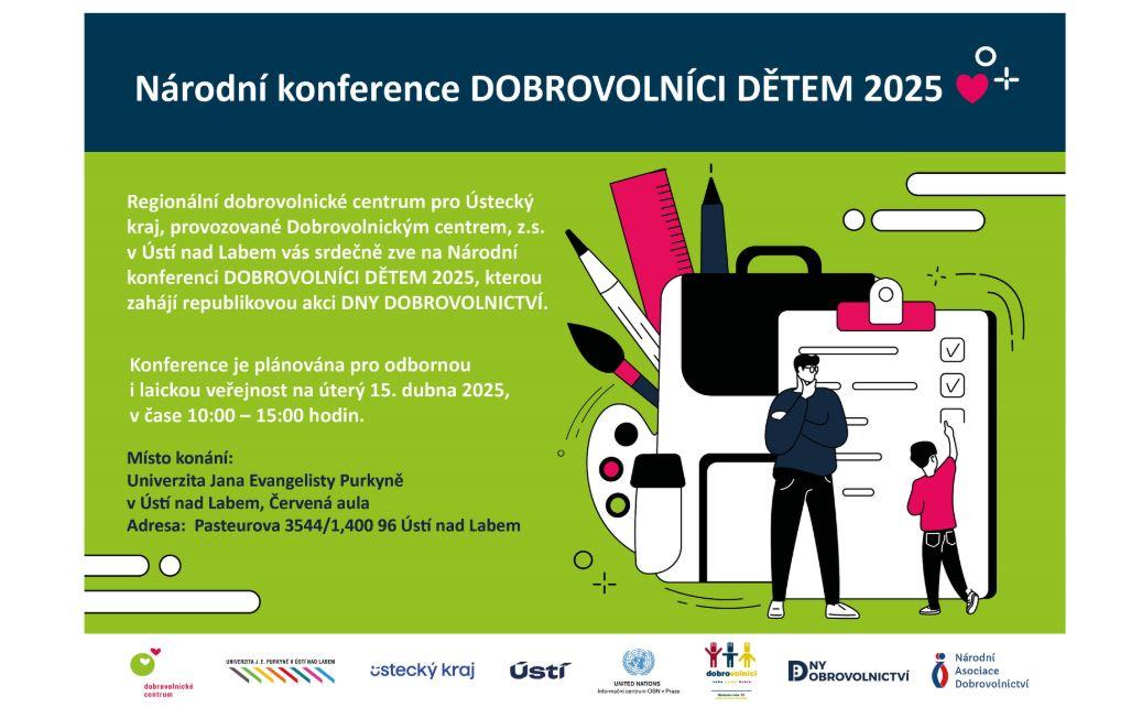 Národní konference DOBROVOLNÍCI DĚTEM 2025