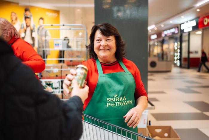 Co kdyby málo udělalo velkou radost: Sbírka potravin 23.11.2024